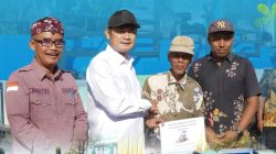 Bupati Lamongan Serahkan Bantuan Alsintan Secara Simbolis Wujud Ketahanan Pangan dan Sosial