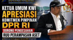Ketua Umum KWI Apresiasi Komitmen Pimpinan DPR RI Dorong Pengesahan RUU Perampasan Aset