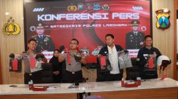 Lima Terduga Pelaku Diamankan. Polres Lamongan Berhasil Ungkap Kasus Pengeroyokan Remaja. 