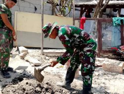 TMMD ke-130 Kodim Jombang Bedah Rumah Ibu Hayati, 