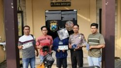 Tidak Berselang Lama, Pelaku Curanmor di Bekuk Jajaran Sat Reskrim Polsek Perak. 