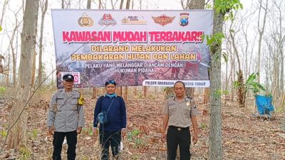 Patroli Bersama Polsek Grabagan Dan jajaran Kph, cegah Pembakaran Hutan Dan Curyuti Di Musim Kemarau