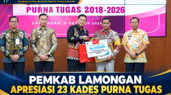 Pemkab Lamongan Apresiasi 23 Kades Purna Tugas 2026