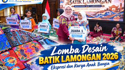 Lomba Desain Batik Lamongan 2026, Ekspresikan Potensi dan Lestarikan Budaya